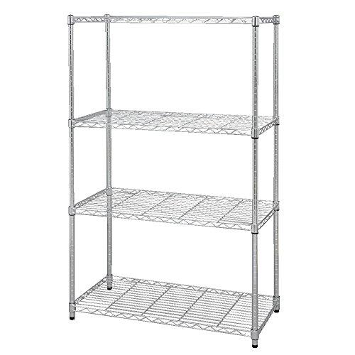 アイリスオーヤマ ラック メタルラック 幅91×奥行46×高さ151cm 4段 ポール径25mm スチールラック サビに強い 防サビ加工 本体 | 