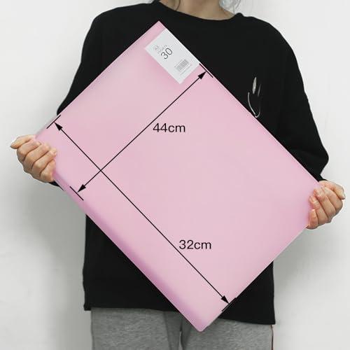 Mikankawa A3ファイル クリアファイル 40*30cm 30ページ 縦置き ダイアモンドアート/ポスター/設計図/試験用紙/絵 保管用 |  | 01