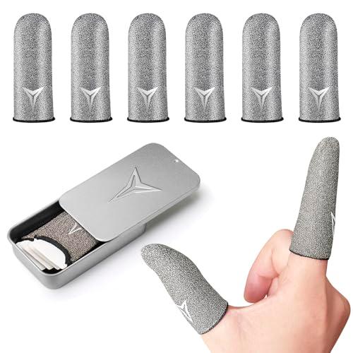 ニューモデル・ロング版100％銀繊維 ゲーム用指サック女性 男性