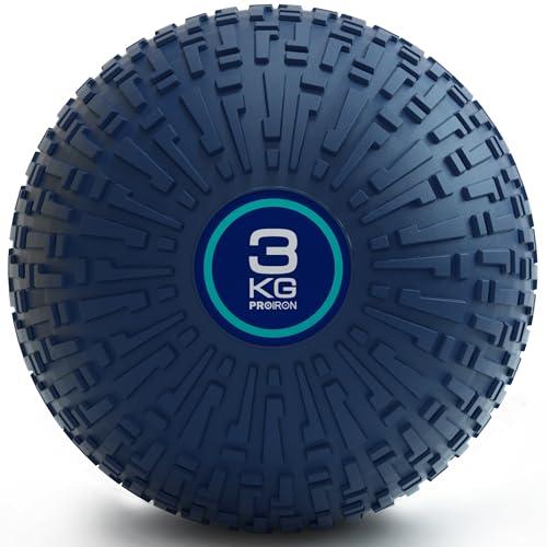 PROIRON メディシンボール 3kg トレーニングボール ウエイトボール 筋トレ ボール メディシングボール 重心安定 柔らかな触感 | 