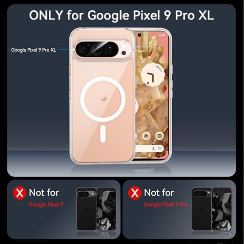 Google Pixel 9 Pro XL ケース OWKEYガラスフィルム付き・MagSafe対応