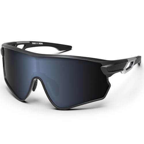 BEACOOL] スポーツサングラス 偏光レンズ ランニング 野球 自転車 釣り