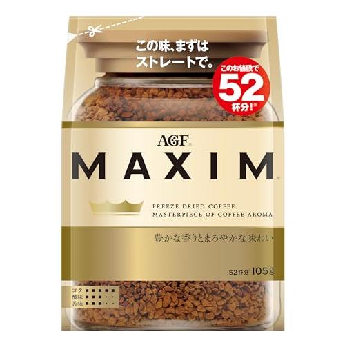 AGF マキシム 袋 105g  インスタントコーヒー   詰め替え エコパック | 