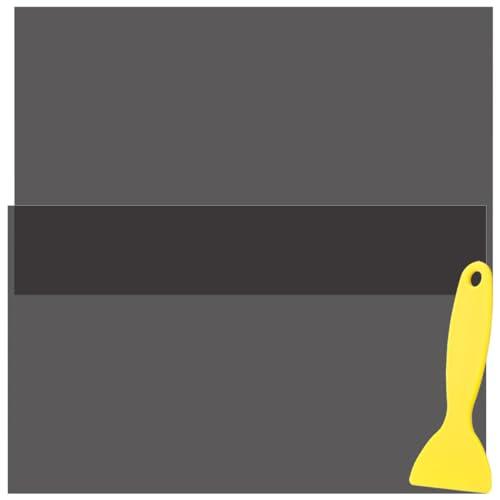 Xiatiaosann 偏光フィルムシート 2 パック (20x30cm/7.8x11.8 インチ) カットな裏面粘着式直線偏光フィルター スク | 