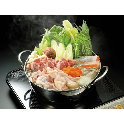 カクセー(Kakusee) 卓上鍋 22cm 2~4人用 両手鍋 ガスコンロ HI対応 軽量 ガラス蓋 ステンレス製 サビにくい 四季彩 しきさ |  | 02