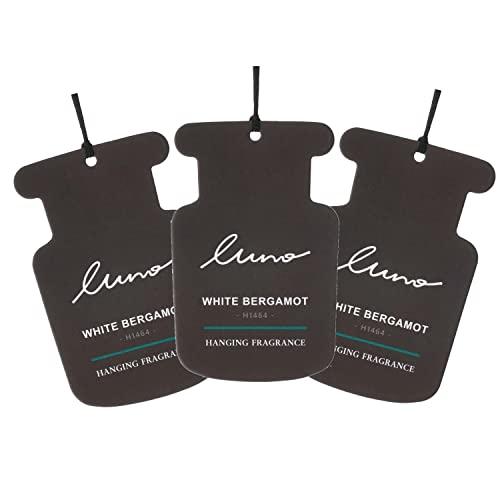 カーメイト(CARMATE) Luno ルーノ 車内 お部屋 空間用 吊り下げ 芳香剤 ハンギングペーパー ホワイトベルガモット H1464 | 
