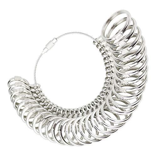 CNSTZBC 指輪 さいず 計測1号-30号対応 便利な リング 指輪 サイズ 調整 ＆ コンビハンマー 補修ツール 3点 セット スチール |  | 01