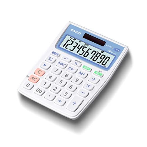 カシオ 抗菌電卓 ミニジャストタイプ 10桁 MW-102CL-N | 