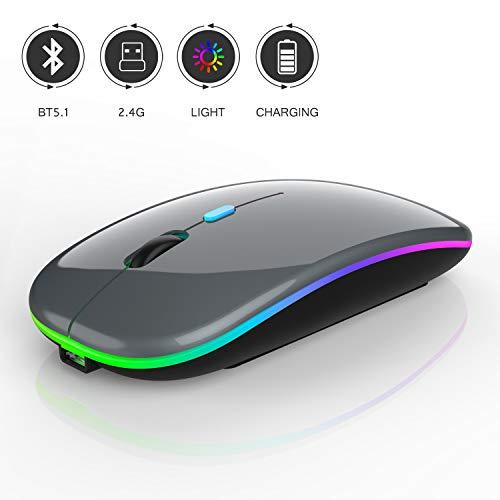 Neises(ナイス) 充電式Bluetoothマウス ワイヤレス マウス MacBook Air