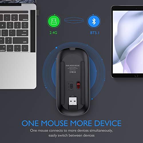 Neises(ナイス) 充電式Bluetoothマウス ワイヤレス マウス MacBook Air