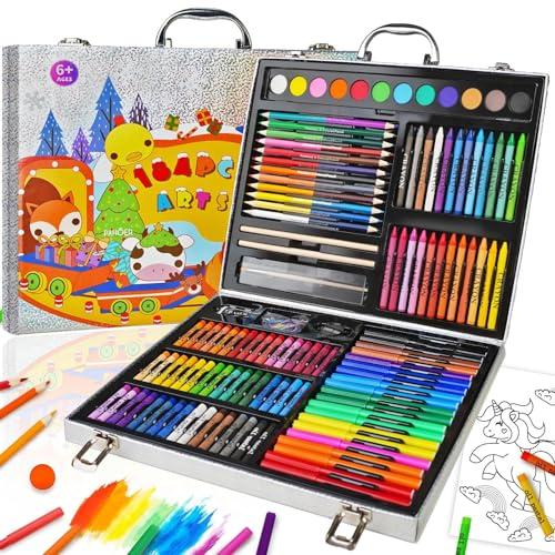 Okiki お絵描きセット新登場 双頭式色鉛筆 クレヨン 水性ペン