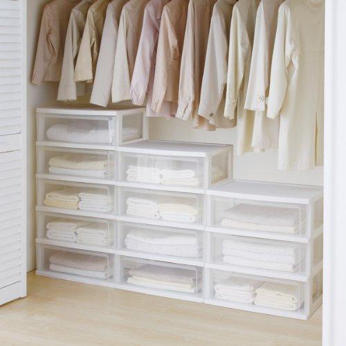 アイリスオーヤマ チェスト 5段 届いてすぐ使える完成品 ワイド 日本製