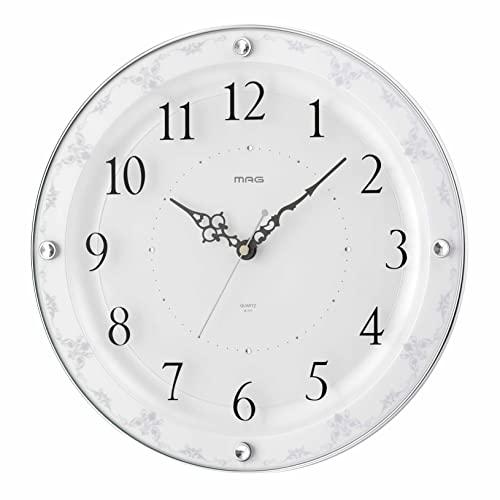 MAG 掛け時計 白