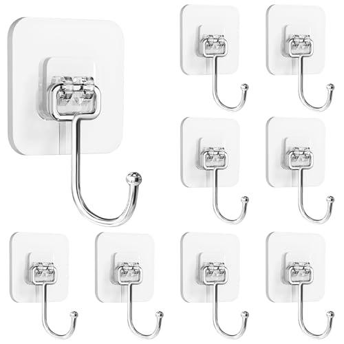 壁掛け フック 粘着 強力 壁穴あけないフック - YOKELLMUX 大型 壁掛け