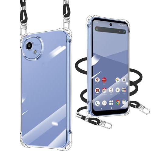 AQUOS wish5 ケース クリア ショルダー シャープ アクオス ウィッシュ5