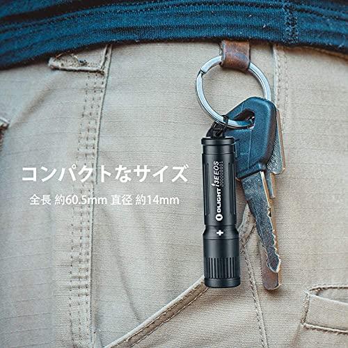 OLIGHT(オーライト) I3E EOS 懐中電灯 キーホルダーライト LEDライト ミニサイズ スムーズな調節 ねじ込み式スイッチ 90ルー |  | 01