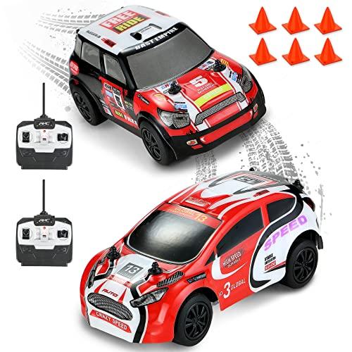 ミニラジコンカー Carox ミニ ラジコンカー 子供向け 1/32スケール ミニラジコン2個