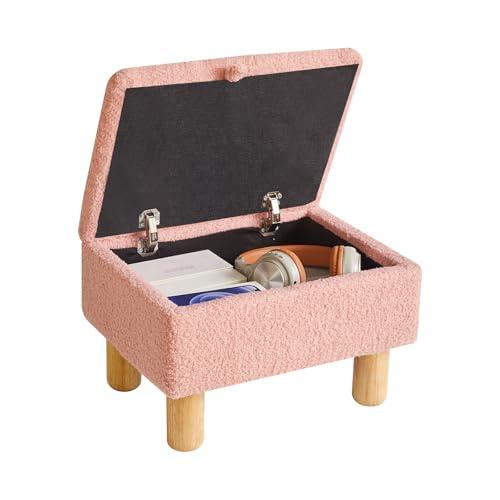 Aibiju スツール 低い ロースツール 天然木の脚付き 高反発 ミニ