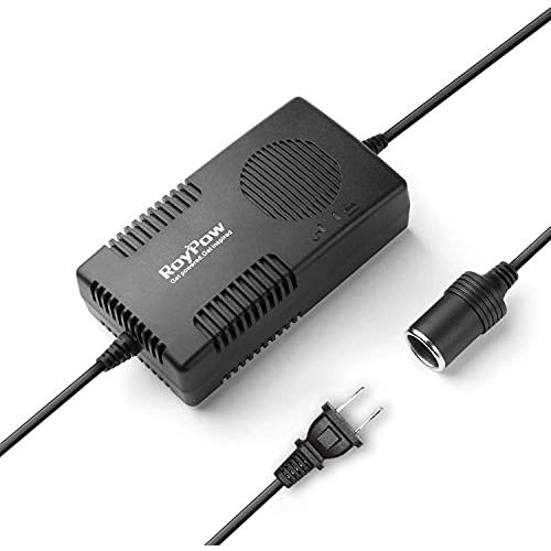 RoyPow AC DC 変換アダプター コンバーター 120W 最大150W 120V 110V 100V-12V 車用シガーライターソケット | 