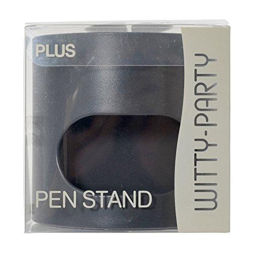 PLUS(プラス) ペン立て ウィッティ・パーティ ダークグレー WP-110N 30-755 |  | 01