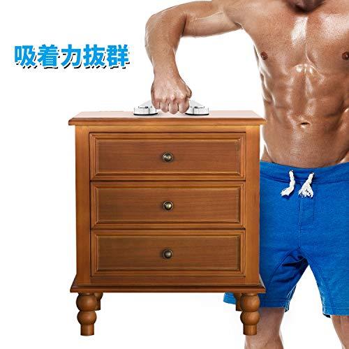 吸盤 取っ手 吸盤 ドアハンドル TUFENG 取っ手 窓 手すり 工事不要 強力吸盤 補助ハンドル 風呂 ドアノブ 取っ手 ドアノブ 吸着取り |  | 01