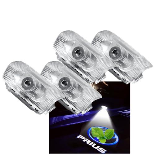 Ltsplay 30プリウスα 車用ドアランプ カーテシライト 工具付 ドアウェルカムライト カーテシランプ LEDロゴ投影 50系80系プリウ | 