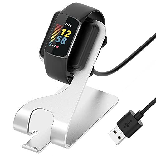 Miimall Fitbit Charge 5 充電スタンド フィットビット チャージャー 5 チャージャー 充電ケーブル 充電スタンド 軽い | 