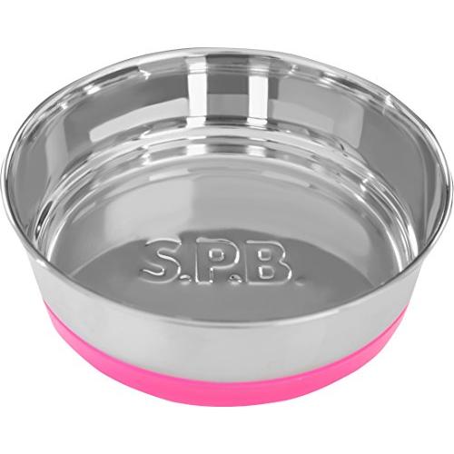 S.P.B. （スーパーペットボウル）犬用食器 フェスティバボウルピンク中・大型犬用Lサイズ | 
