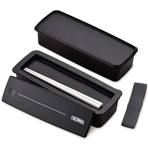 サーモス 弁当箱 2段 フレッシュランチボックス 980ml ブラック DJS-980W BK |  | 01