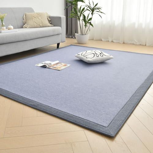 aicomri カーペット ラグ 夏用 ラグマット 接触冷感 ラグ 洗える 厚手 13 mm 1.5畳 約130×180 cm ひんやり 夏 防 | 
