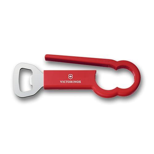 VICTORINOX(ビクトリノックス) ペットボトルオープナー 栓抜きとしても使えるPETボトルオープナー 17cm レッド テコの原理で小さ | 