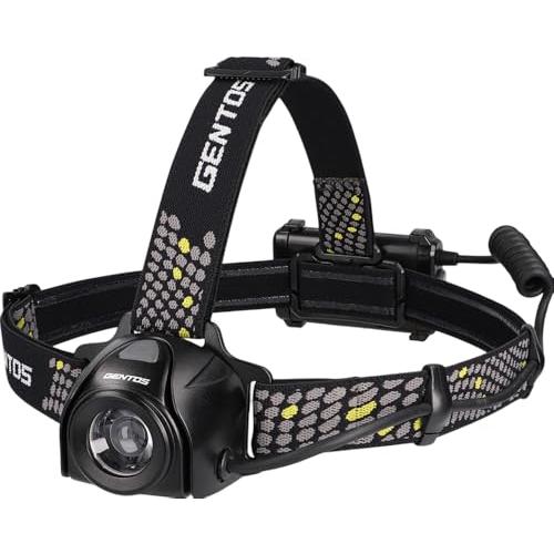 GENTOS(ジェントス) LED ヘッドライト 明るさ550ルーメン/実用点灯8