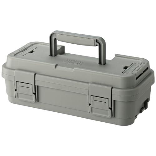 リス(RISU) 収納ボックス トランクカーゴ スタックカーゴ 約4L ブラック 日本製 S-4 ツールボックス 屋外収納 キャンプ 防水 GH | 