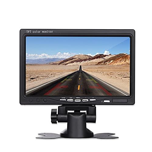 AIEK 7インチモニター 液晶 オンダッシュモニター 2系統映像入力 バック連動 防犯/監視/車載用 12V/24V通用 |  | 02