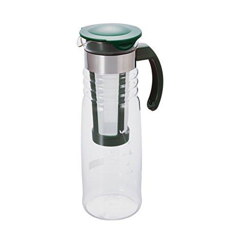HARIO(ハリオ) かご網付き水出し茶ポット 1200ml ダークグリーン HCC-12DG | 