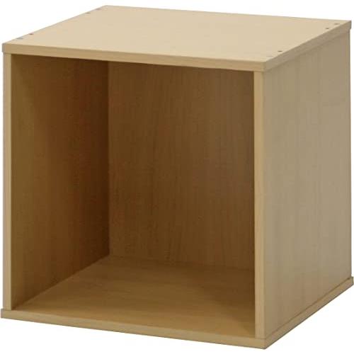 不二貿易(Fujiboeki) キューブボックス オープンラック 幅34.5×奥行29.5×高さ34.5cm ナチュラル 収納 カラーボックス | 