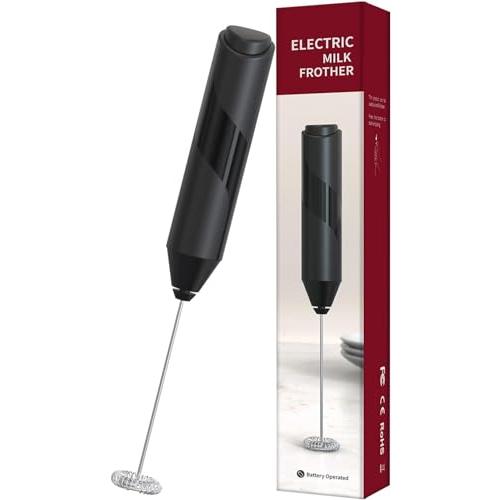 DEVENTORZ クリーマーゼット 泡だて器 ミルク泡立て器 ハンドヘルド式 電動ミルク泡立て器 コーヒーと抹茶専用 電動泡立て器 ハンディド | 