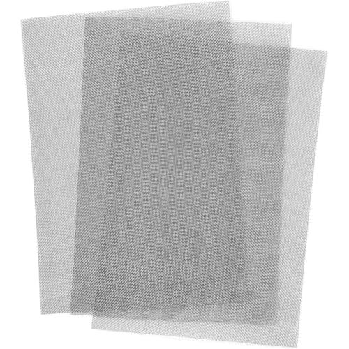 ステンレスメッシュ 3枚セット 30x21cm 20目 網目1mm 線径0.4mm A4サイズ 産業用金網 20メッシュ 金網 濾過網 ステンレ | 