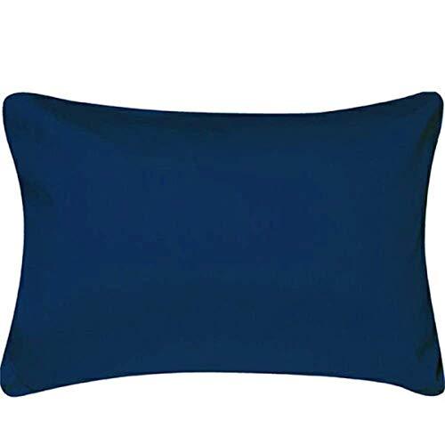AYO 枕カバー 高級綿100％ 全サイズピローケース ホテル品質 高密度(ネイビー 43×63cmの枕に適用) | 