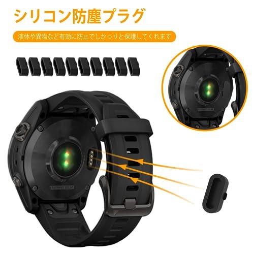 Hianjoo Garmin対応変換アダプター Garmin用変換マイクロ 急速充電 L型Type-C用プラグ変換 2個 + ブラックの防塵プラ |  | 02