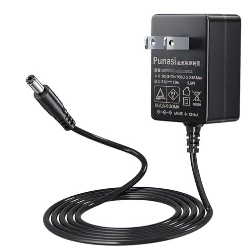 Punasi カシオ電子ピアノ用ACアダプター 9.5V1A プラグ：4.8*1.7mm