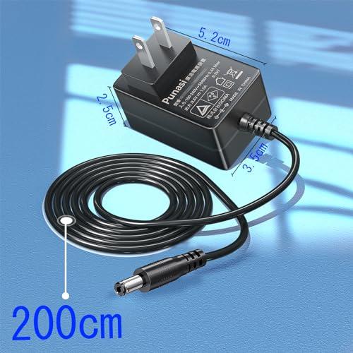 Punasi カシオ電子ピアノ用ACアダプター 9.5V1A プラグ：4.8*1.7mm