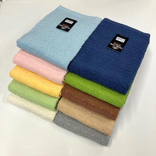 林(Hayashi) バスタオル2枚セット ホテルタイプ バラエティカラー5 60×120cm アイボリー BO801413-2 |  | 02