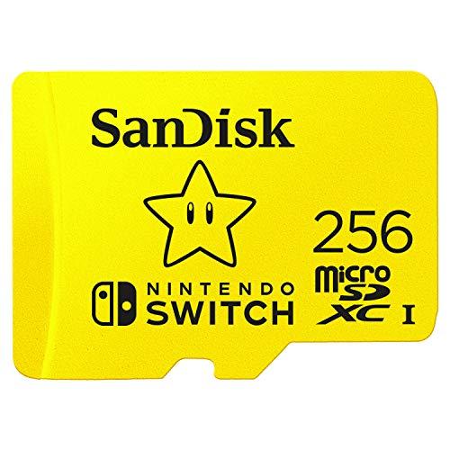 Sandisk SDSQXAO-256G-GN3ZN memory card 256 GB MicroSDXC Nintendoの正式ライセンス | 