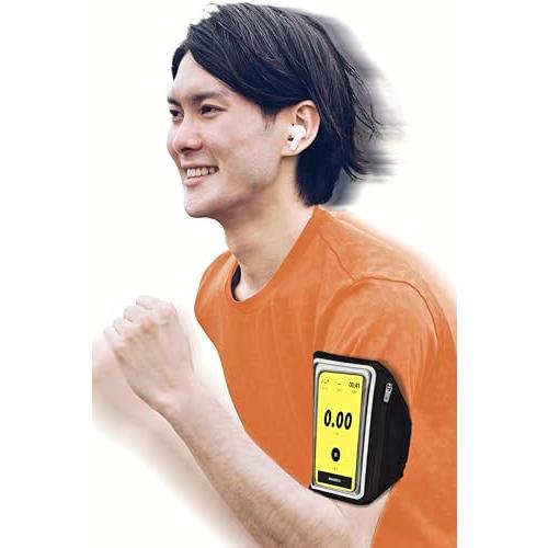 箱根駅伝ランナー愛用 ランニング スマホ アームバンド 『ズレずにフィット』 スマホケース ポーチ 腕 携帯ホルダー （通常サイズ） | 