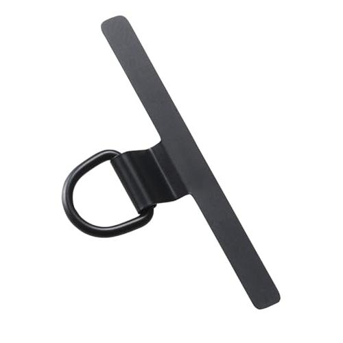 エレコム ストラップホルダー ステンレス 浮きにくい折れ曲がり設計 軽量 1口タイプ ブラック PWSTHD1SSBK | 