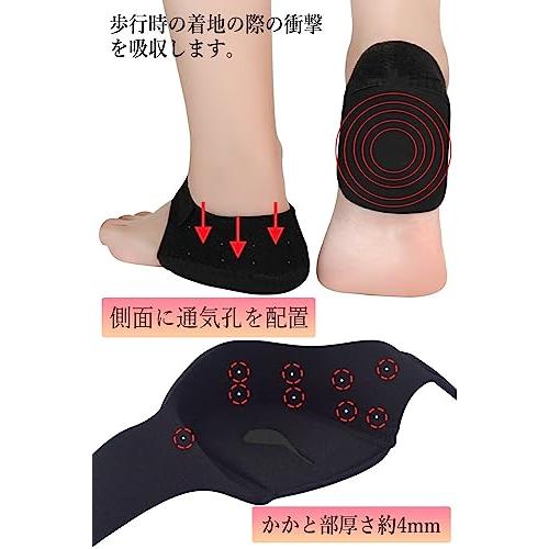 かかとサポーター 踵 サポーター かかとクッション ケア 保護 衝撃吸収 立ち仕事 スポーツ 男女兼用 |  | 02