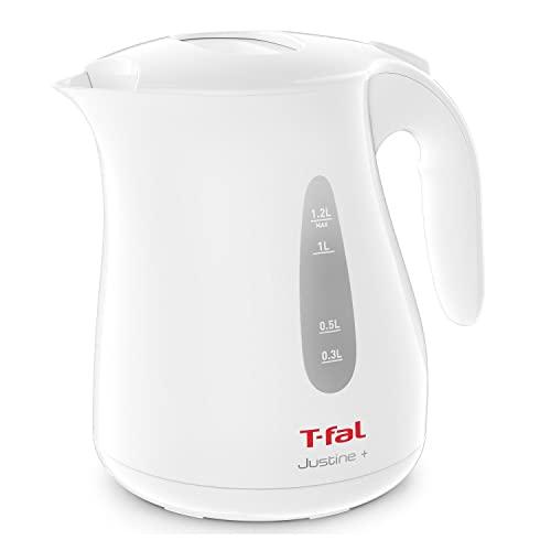 ティファール 電気ケトル 1.2L たっぷり大容量 「ジャスティン プラス ホワイト」 KO4901JP | 