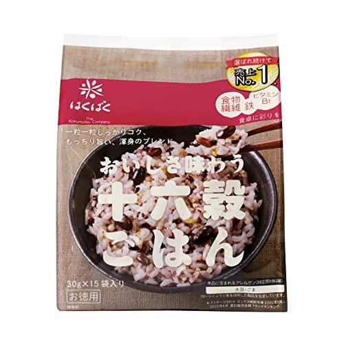 はくばく 十六穀ごはんお徳用 個包装 450g×1袋 | 