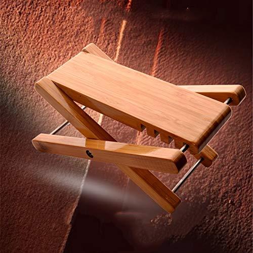 Miwayer クラシックギター用足台ギター奏者用足置き竹製フットレスト 4